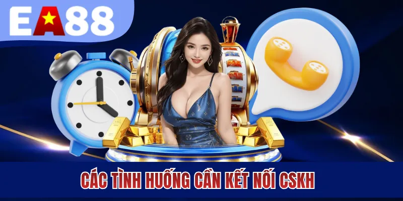 Các tình huống cần kết nối CSKH