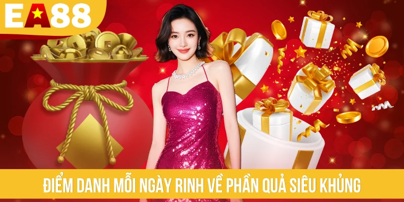 Điểm danh mỗi ngày rinh về phần quả siêu khủng