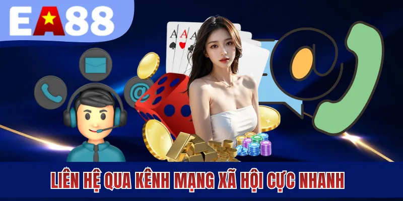Liên hệ qua kênh mạng xã hội cực nhanh